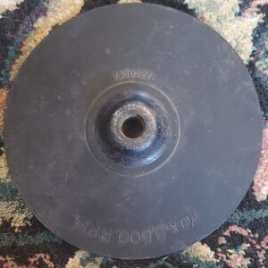 Makita 7" Rubber Backing Pad. For Sander/grinder. 5 Diffrent Grit Size Discs